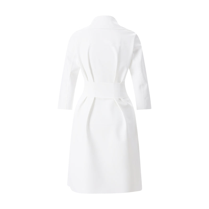 Lange Jacke Casave XL / Weiß