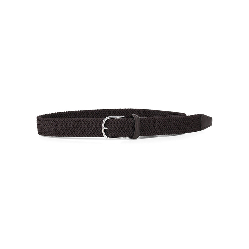 Gürtel mit Leder 105 / Dunkelbraun