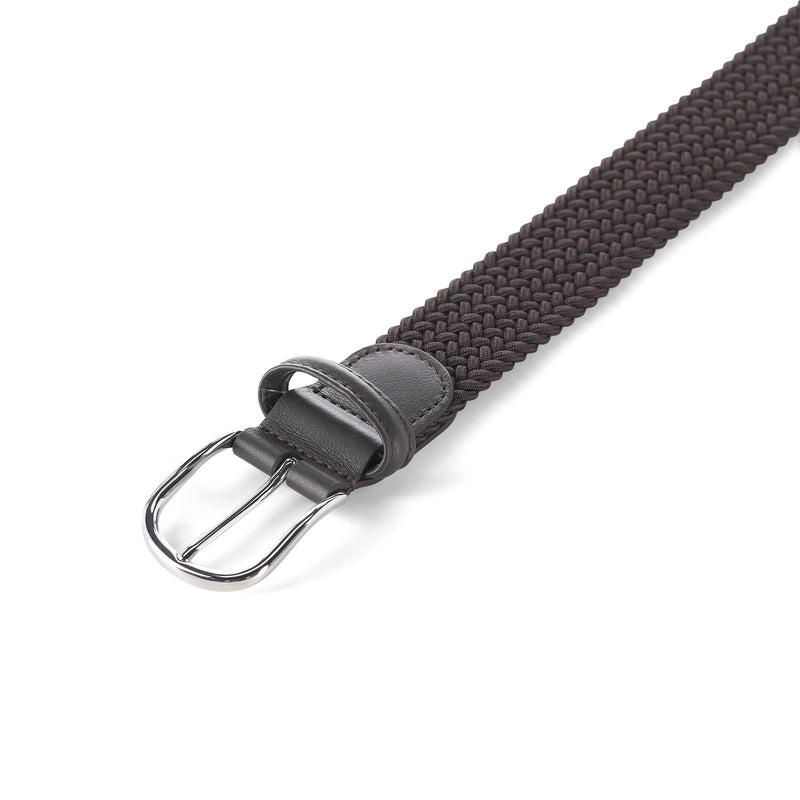 Gürtel mit Leder 105 / Dunkelbraun