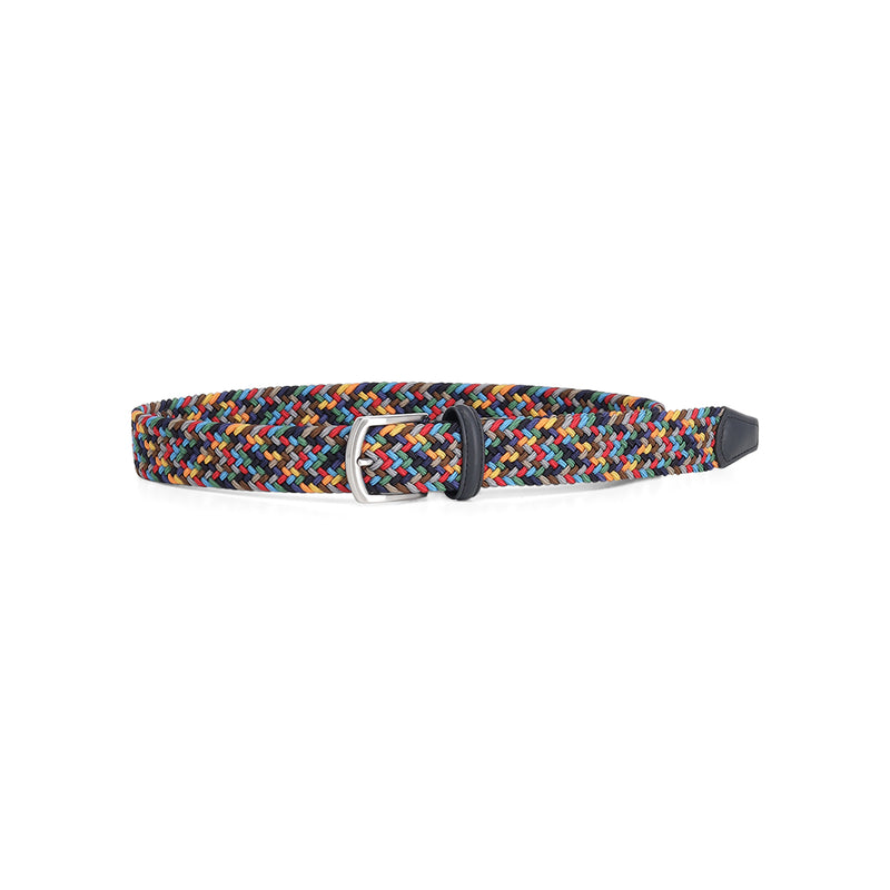Gürtel mit Leder 105 / Multicolor