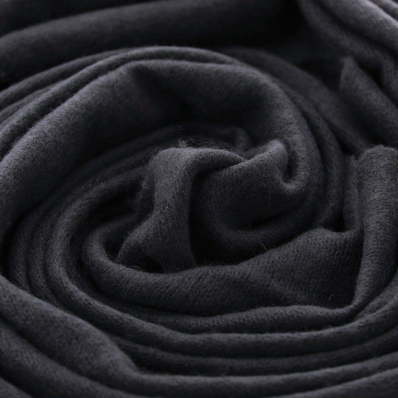 Schal Malma aus Kaschmir One Size / Anthrazit