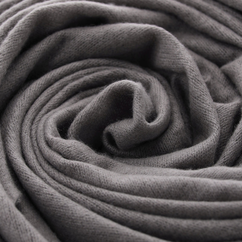 Schal Malma aus Kaschmir One Size / Grau