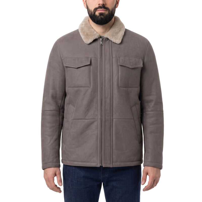 Lederjacke Gerrit mit Lammfell