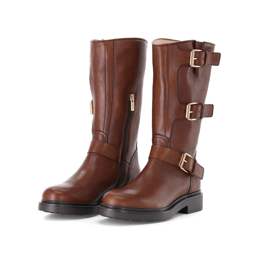 Boots Giuly aus Leder 40 / Schwarz