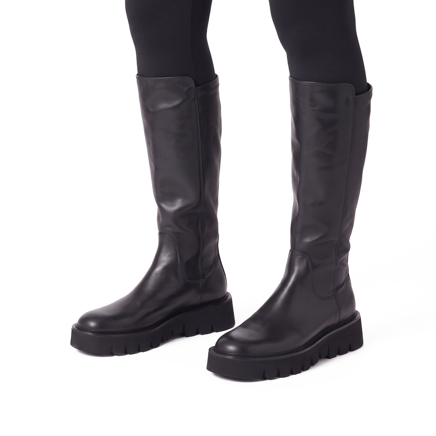 Stiefel Luggie Stretch aus Leder