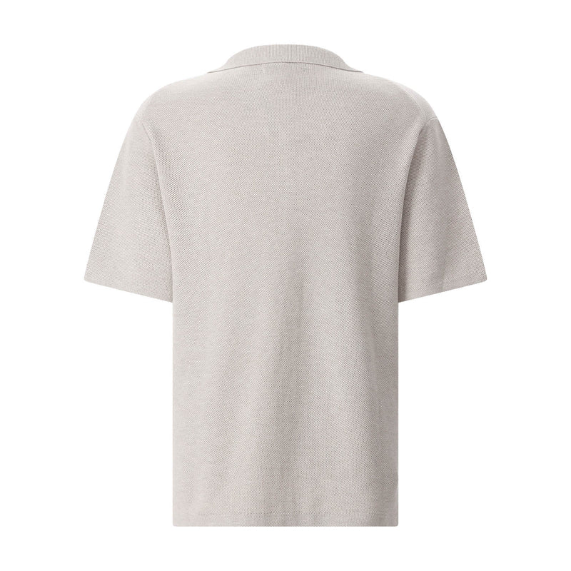 Kurzarmhemd aus Baumwolle XXL / Creme