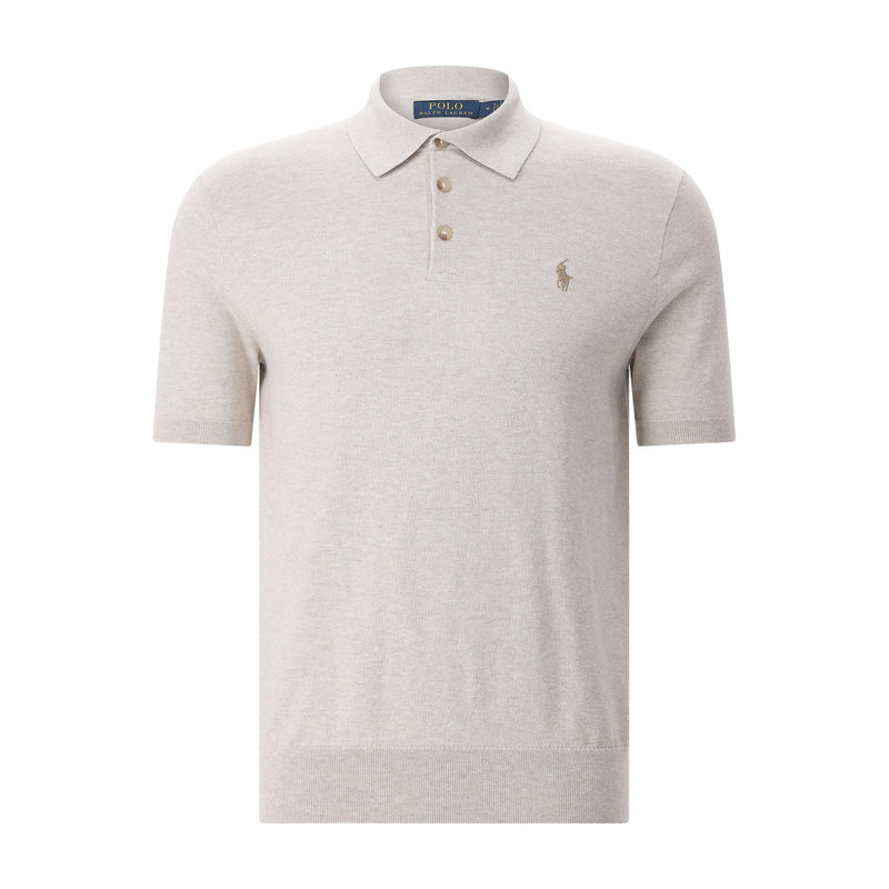 Poloshirt mit Logo XXL / Creme