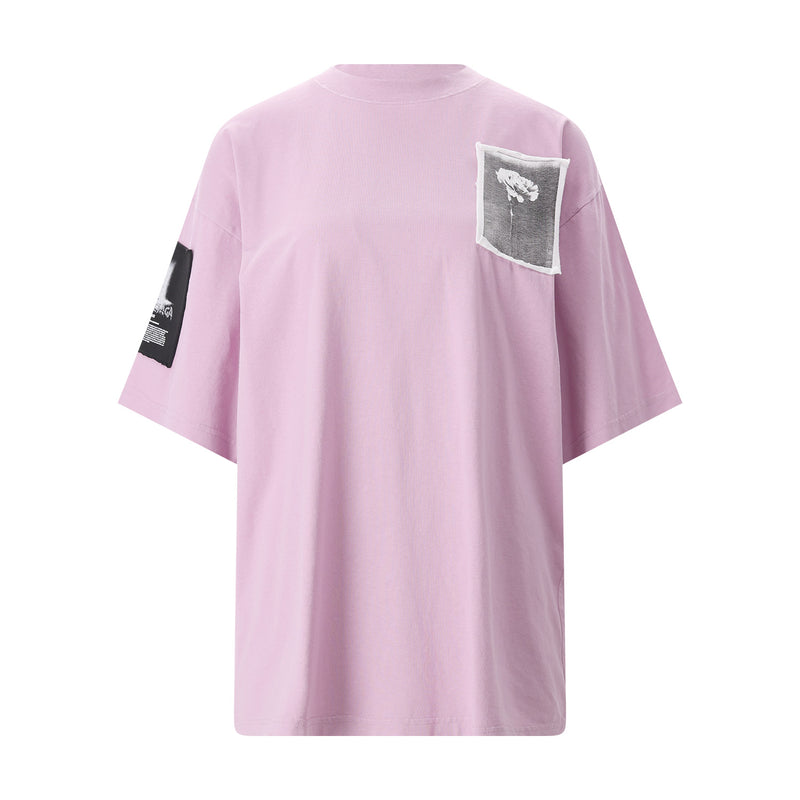 T-Shirt aus Baumwolle M / Rosa