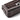 Tasche aus Woll-Leder-Mix One Size / Braun