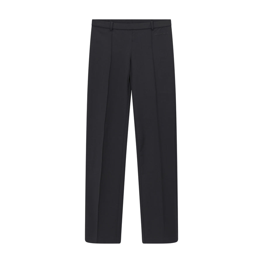 Slim-Fit Hose aus Baumwollmix L / Schwarz