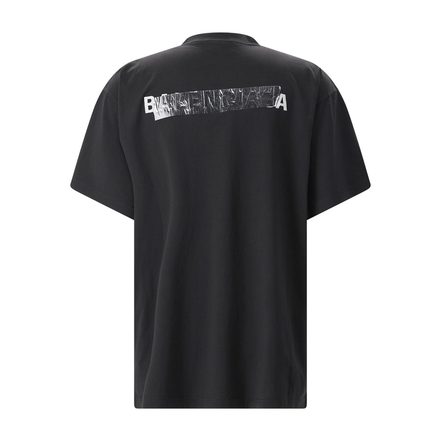 T-Shirt aus Baumwolle XL / Schwarz