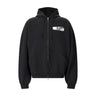 Sweatjacke aus Baumwolle XL / Schwarz