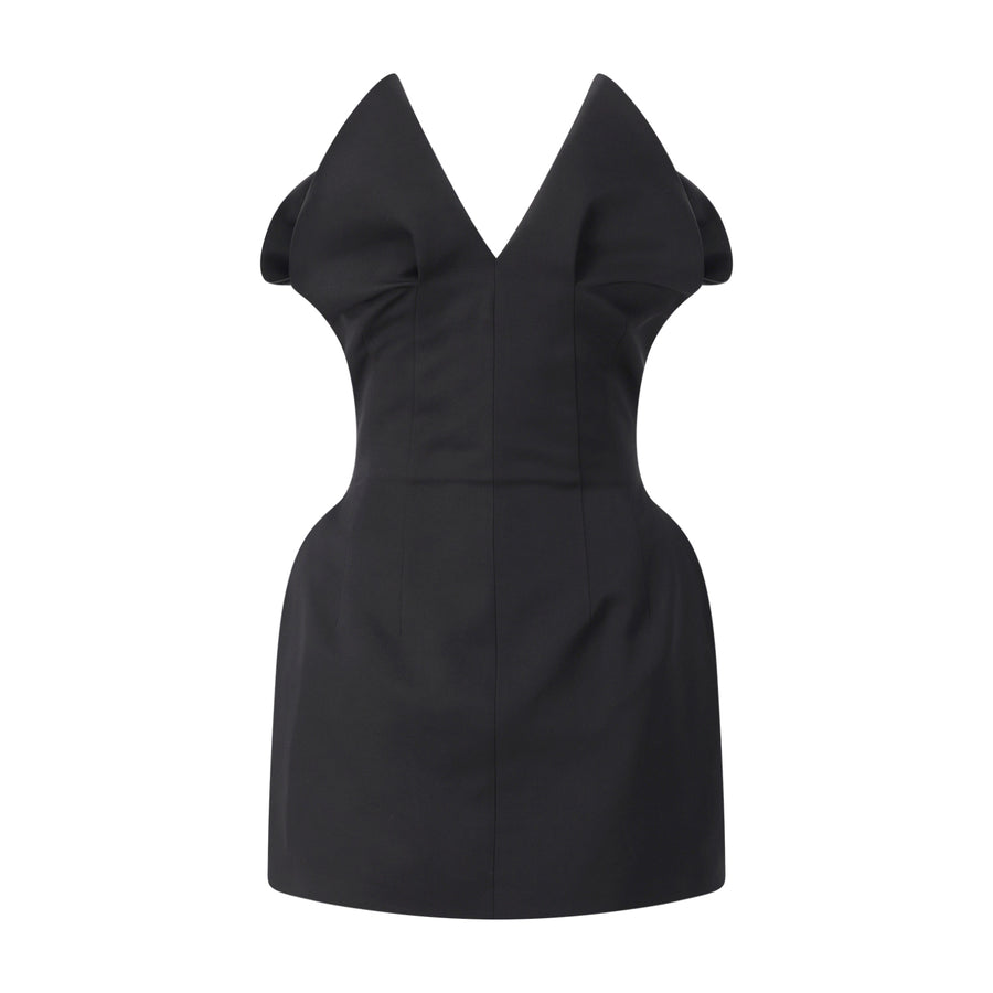 Magda Butrym Minikleid aus Baumwoll-Seide-Mix Damen
