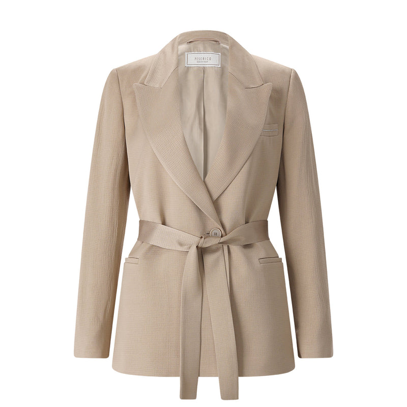 Peserico Blazer mit Taillengürtel Damen