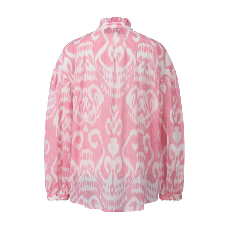 Bazar Deluxe Oversized Bluse mit Muster Damen