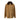 Parka aus Veloursleder L / Braun