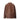 Parka aus Leder L / Braun