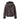 Wendejacke mit Kapuze aus Leder L / Dunkelbraun