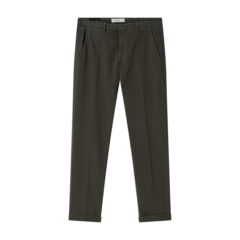 Chinohose aus Baumwoll-Mix 56 / Dunkelgrün