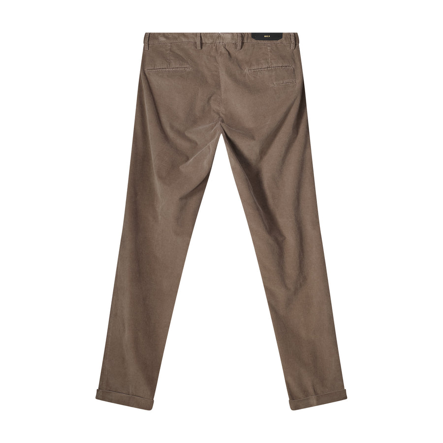 Slim-Fit Hose aus Baumwollmix Pantaloni 56 / Braun