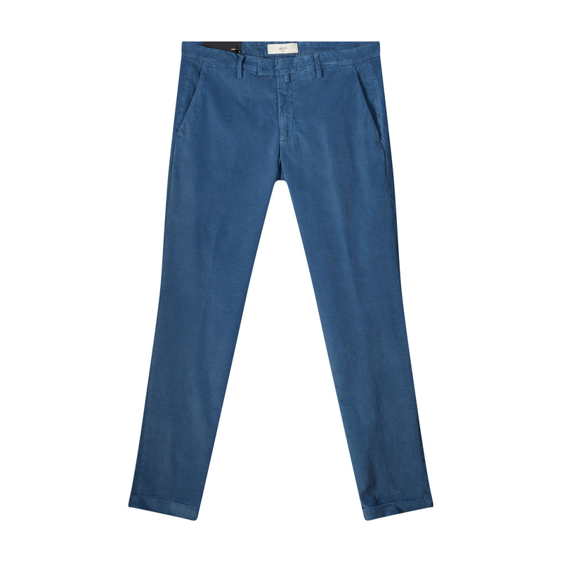 Slim-Fit Hose aus Baumwollmix Pantaloni 56 / Blau