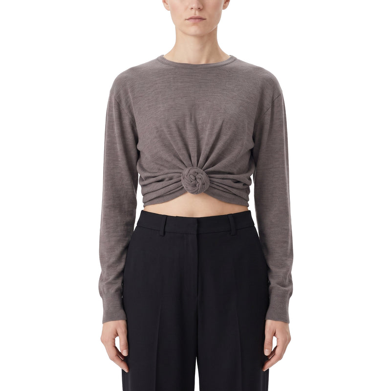 Magda Butrym Pullover mit Knoten-Detail Damen