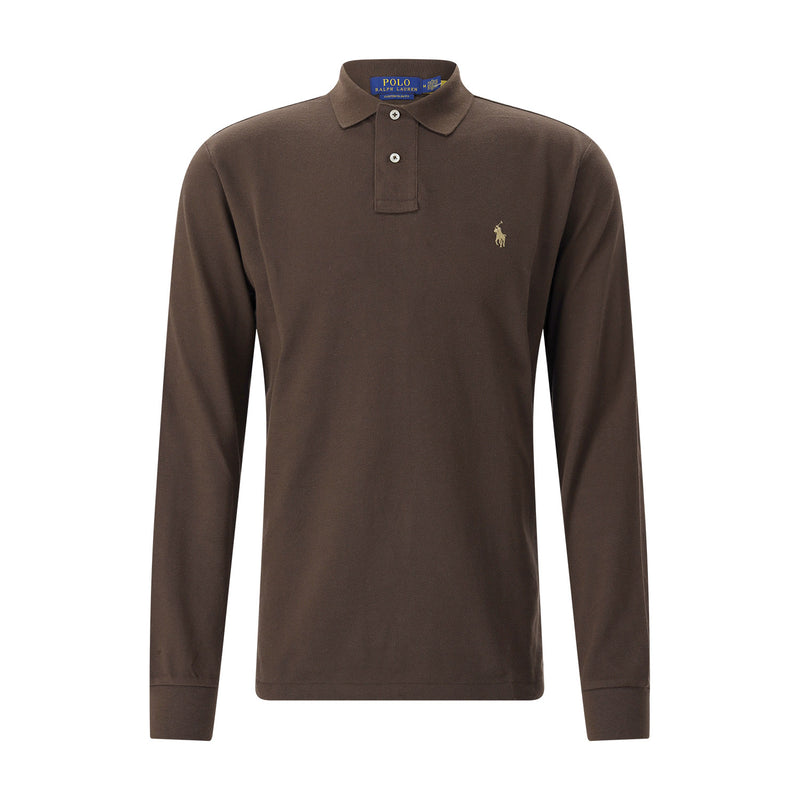 Polo Ralph Lauren Langarm-Poloshirt aus Baumwolle Herren