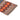 Schal aus Baumwoll-Leinen-Mix One Size / Multicolor