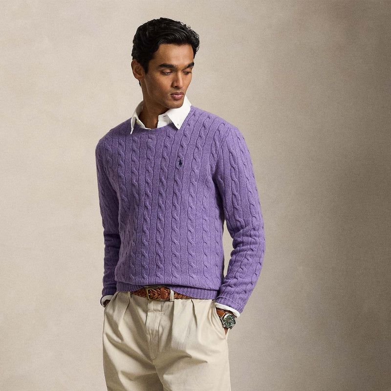 Polo Ralph Lauren Strickpullover aus Kaschmir-Woll-Mix Herren