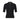 Poloshirt aus Rippstrick XL / Schwarz