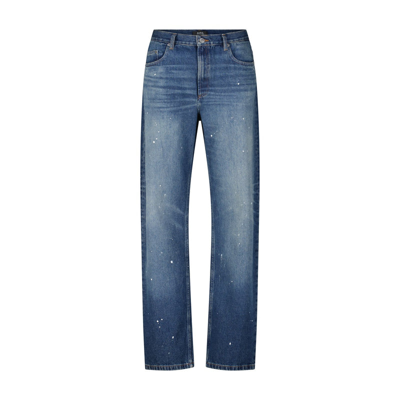 A.P.C. Straight Fit Jeans im Vintage-Look Herren