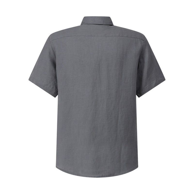 A.P.C. Kurzarmhemd aus Leinen Herren