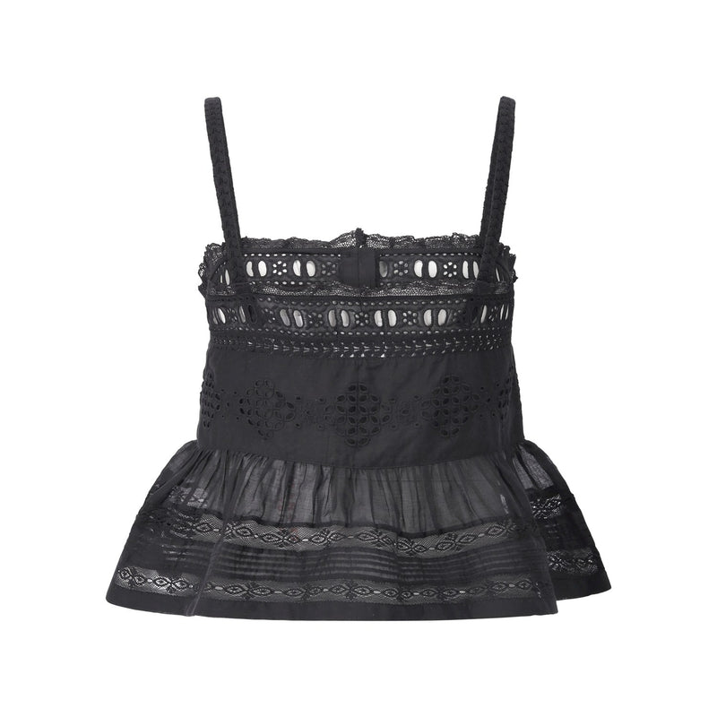 Isabel Marant Crop-Top mit Stickerei Damen