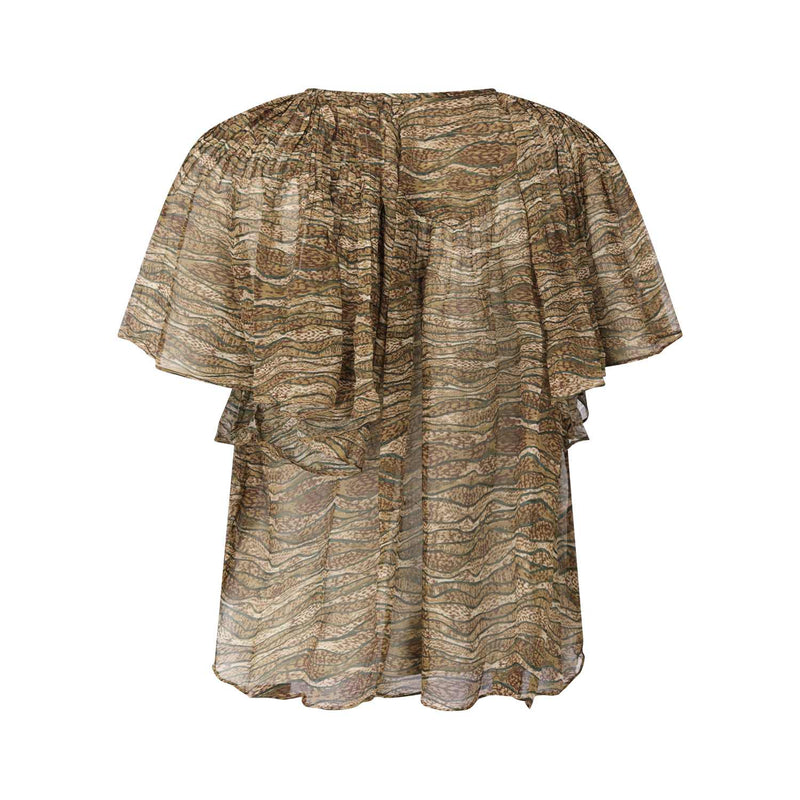 Isabel Marant Blusenshirt Neslya mit Muster Damen