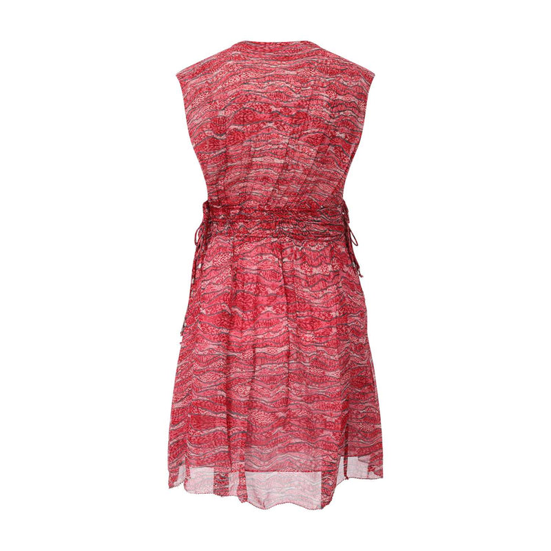 Isabel Marant Kleid Anawa aus gerafftem Musselin Damen