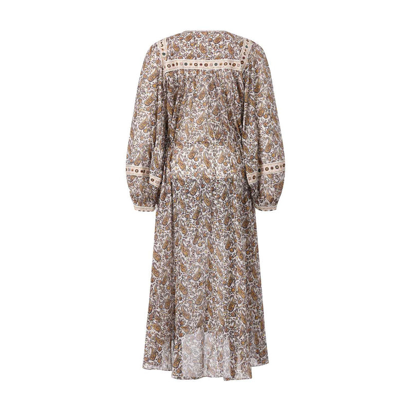 Isabel Marant Maxikleid Greila mit Paisley-Muster Damen