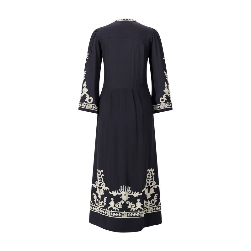 Isabel Marant Midikleid Feliana aus Crêpestoff Damen