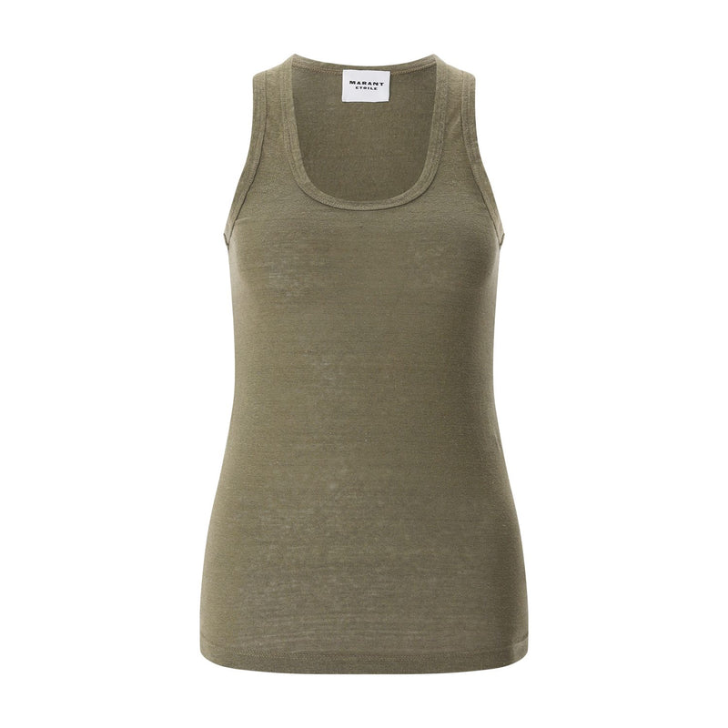 Isabel Marant Top Thea aus Leinen Damen