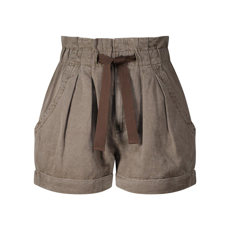 Isabel Marant Shorts Nirma aus Baumwolle & Leinen Damen