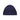 Beanie mit gesticktem Logo One Size / Dunkelblau