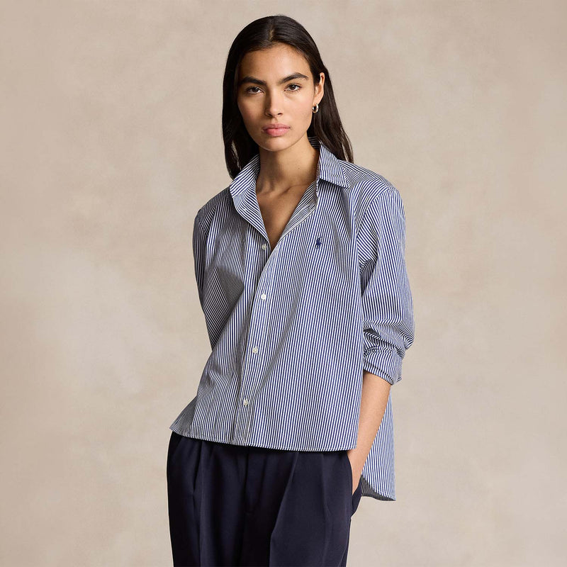 POLO Ralph Lauren Hemdbluse aus Baumwolle Damen