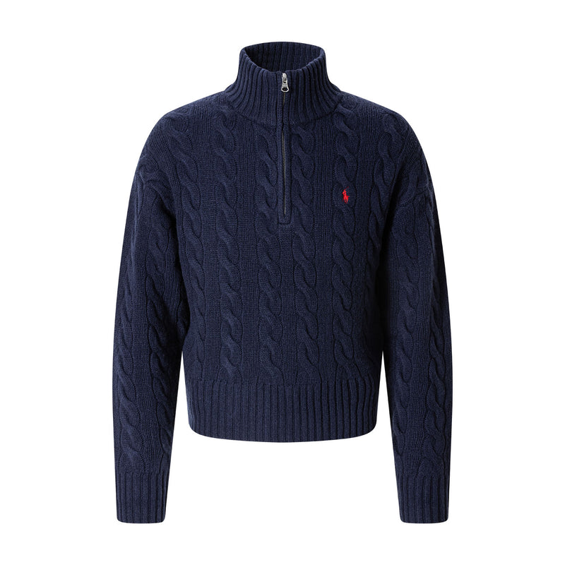 Pullover aus Kaschmir-Woll-Mix XL / Dunkelblau