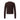 Strickjacke aus Zopfstrick XL / Dunkelbraun