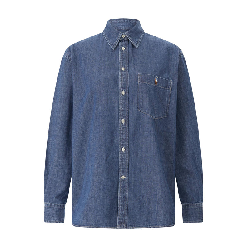 POLO Ralph Lauren Bluse aus Denim Damen