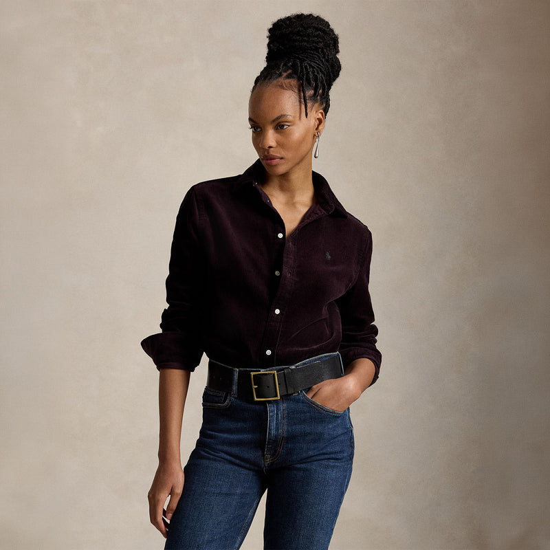 POLO Ralph Lauren Hemdbluse aus Baumwolle Damen