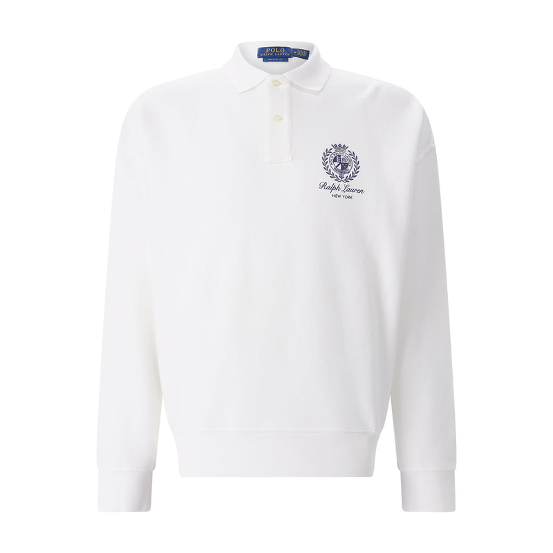 Polo Ralph Lauren Langarm-Poloshirt mit Print Herren