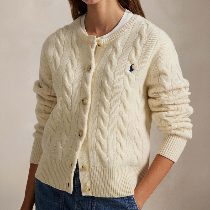 Strickjacke aus Wolle & Kaschmir