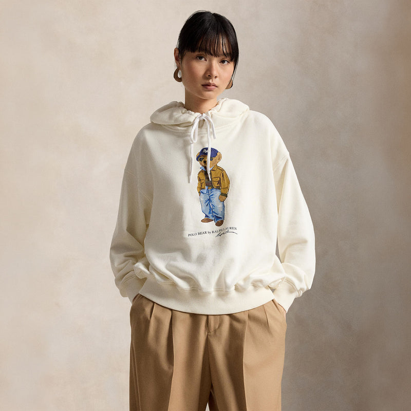 Kapuzenpullover aus Woll-Mix