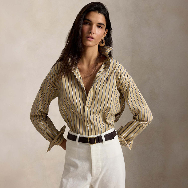 Polo Ralph Lauren Hemdbluse aus Baumwolle Damen