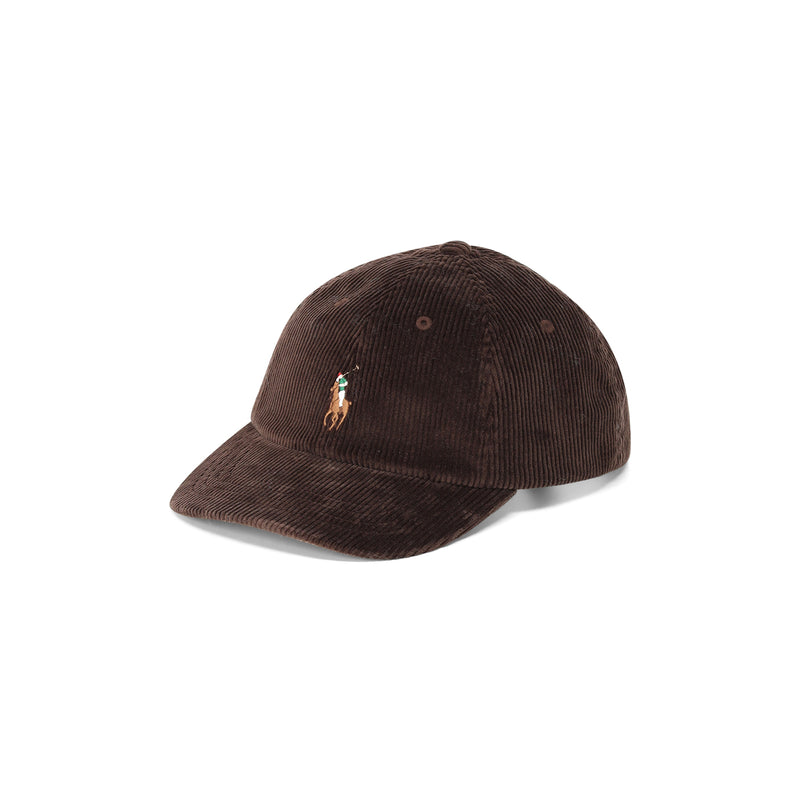 Cap aus Cord One Size / Dunkelbraun
